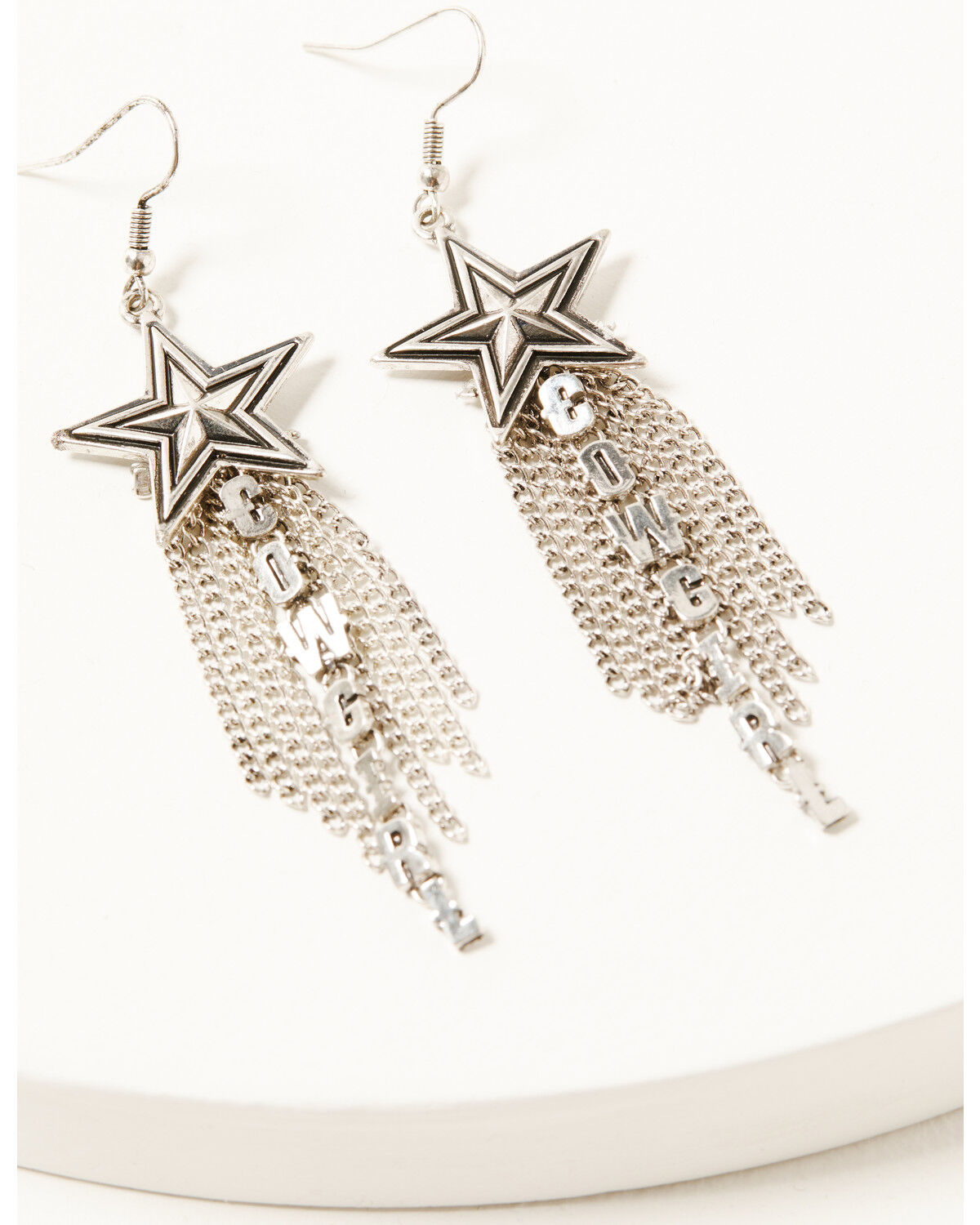 Image #2 - Idyllwind Women's Sabine Fringe Earring Set - 2 Piece, Silver, hi-res