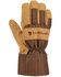 Image #1 - Carhartt Men's Insulated Suede Safety Cuff Gloves, Brown, hi-res