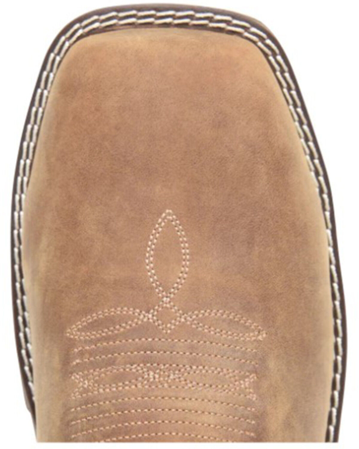 Image #5 - Double H Men's Phantom Rider Western Work Boots - Composite Toe, Brown, hi-res