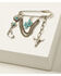 Image #1 - Shyanne Women's Cactus Bull Charm Hat Pin, Silver, hi-res