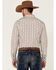Image #4 - Moonshine Spirit&reg; Men's Sundial Southwestern Geo Print Long Sleeve Snap Western Shirt, Ivory, hi-res