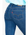 Image #5 - Levi’s Women's 721 High-Waisted Skinny Jeans, Blue, hi-res