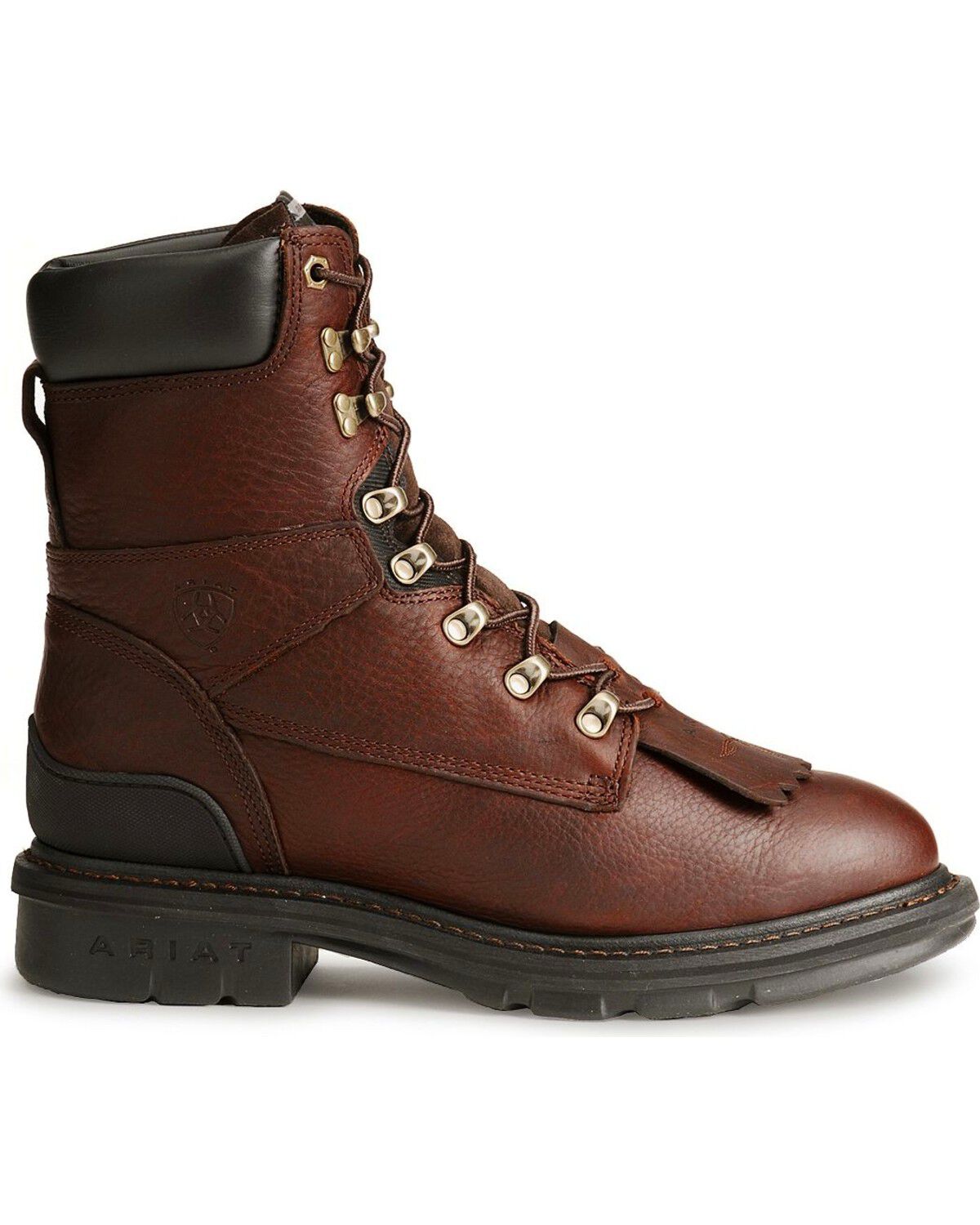 Image #3 - Ariat Hermosa XR 8" Lace-Up Work Boots, Redwood, hi-res