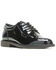 Bates Women's Sentry LUX High Gloss Oxford Shoes, Black, hi-res