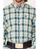 Image #3 - Cinch Men's Multi Plaid Print Long Sleeve Button Down Western Shirt , Multi, hi-res