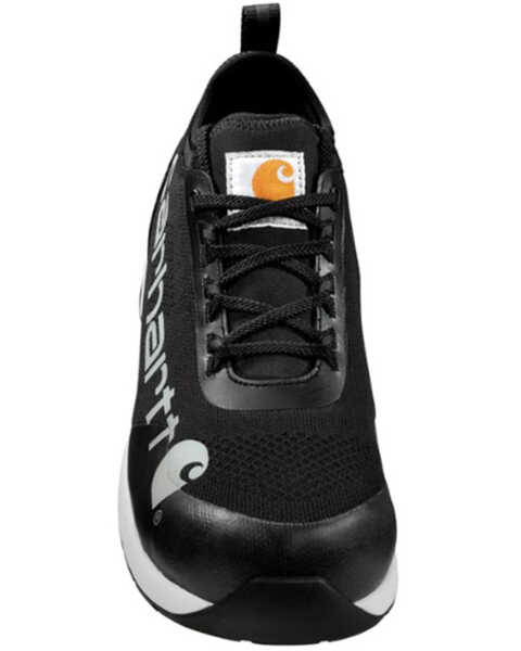 Image #4 - Carhartt Men's Force Work Shoes - Nano Composite Toe, Black/white, hi-res