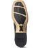Image #5 - Ariat Men's Caiman Belly Western Boots - Broad Square Toe, Black, hi-res