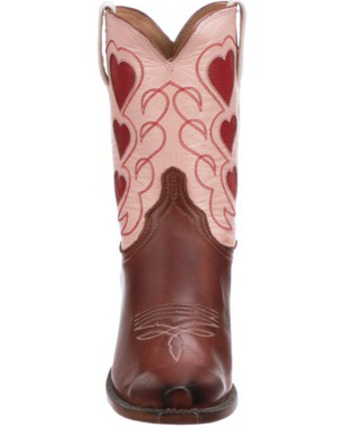 pink lucchese boots