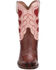Lucchese Women's Queen Of Hearts Western Boots - Snip Toe, Pink, hi-res