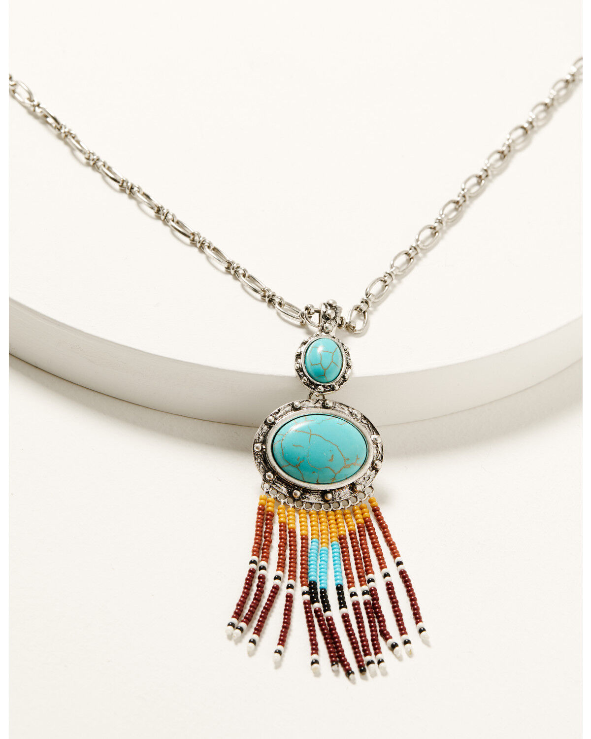 Image #1 - Shyanne Women's Frontier Antique Silver Necklace, Silver, hi-res