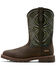 Image #2 - Ariat Men's Activator Waterproof Work Boots - Steel Toe, Dark Brown, hi-res