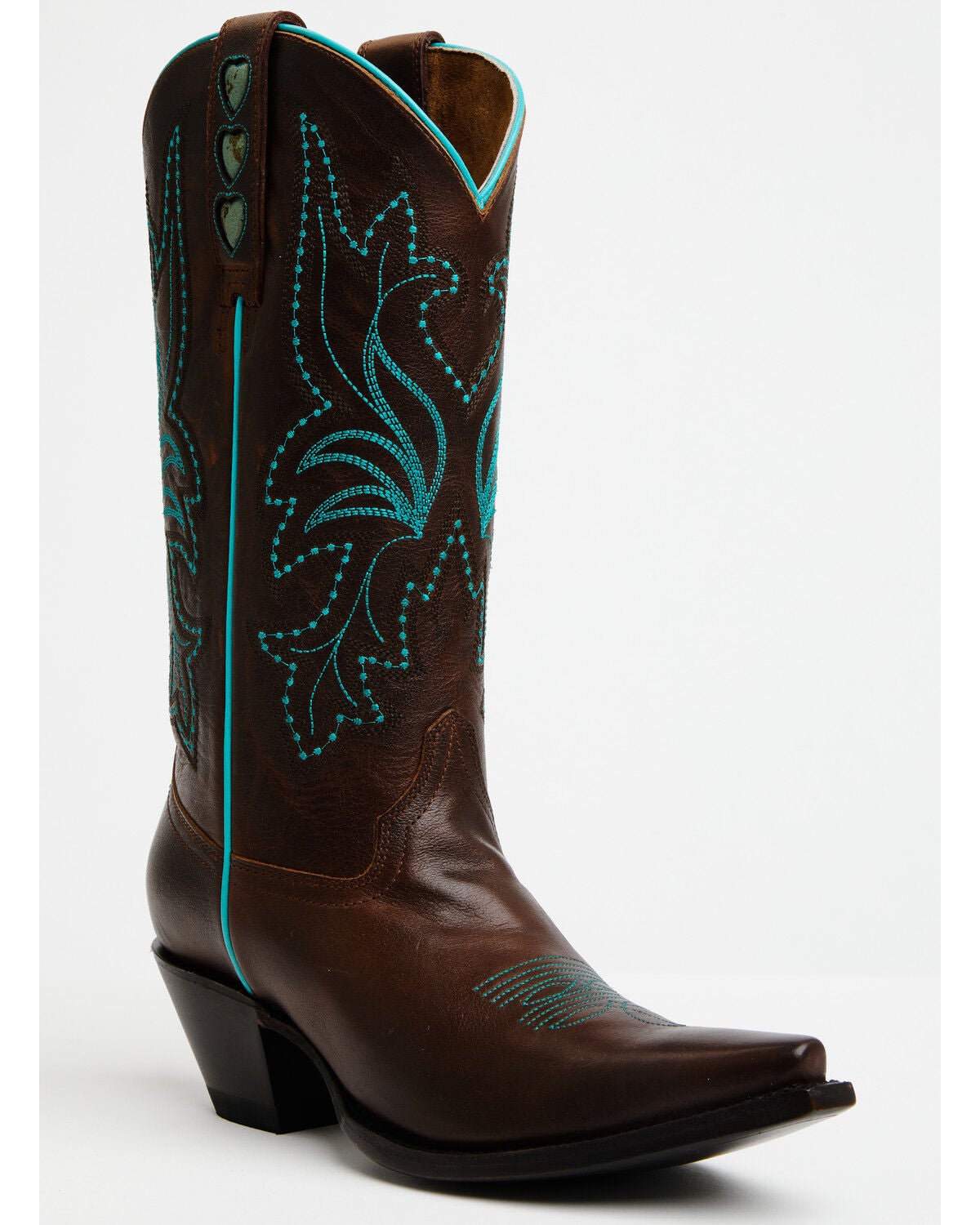 Shyanne Women's Wild At Heart Western Boots - Snip Toe, Brown, hi-res