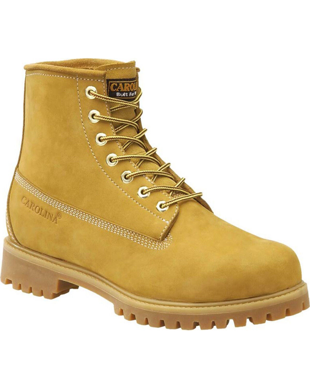 Carolina Men's Journeyman Lo Waterproof Work Boots - Steel Toe, Beige/khaki, hi-res
