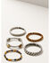 Image #1 - Shyanne Women's Monument Valley 5-Piece Multi-Strand Bracelet Set, Silver, hi-res