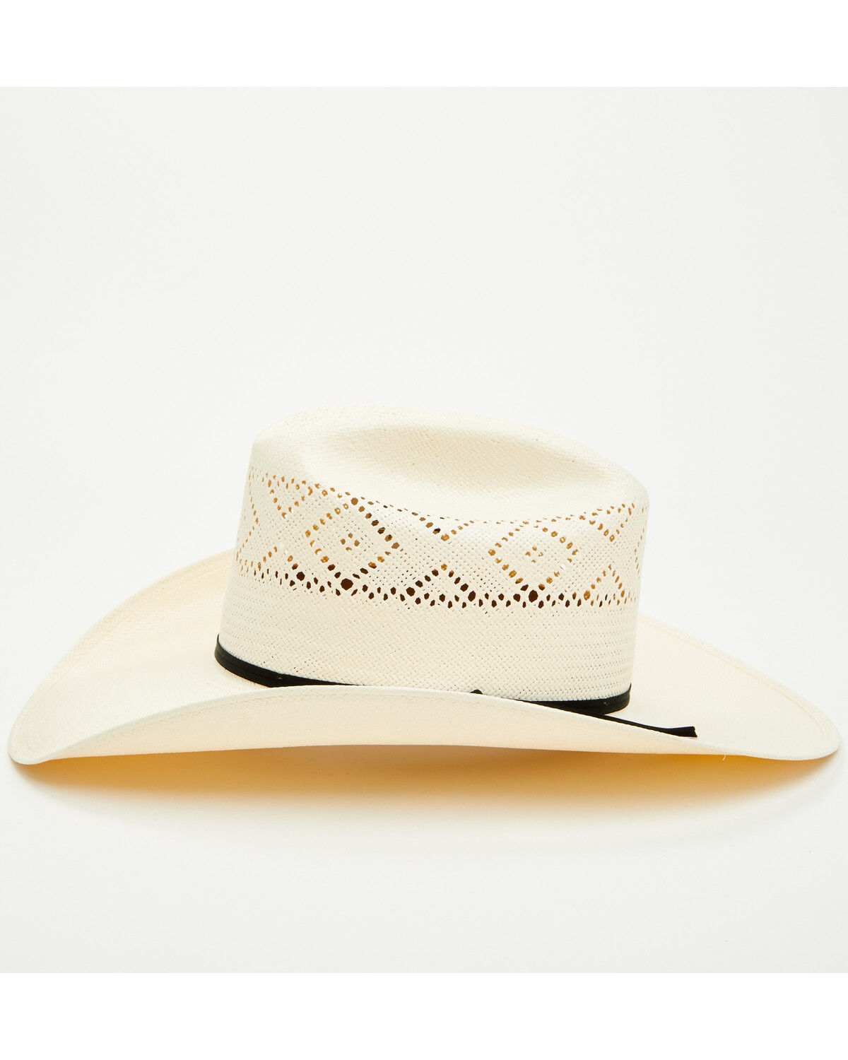 Image #3 - Stetson Saddleman 20X Straw Cowboy Hat, Natural, hi-res