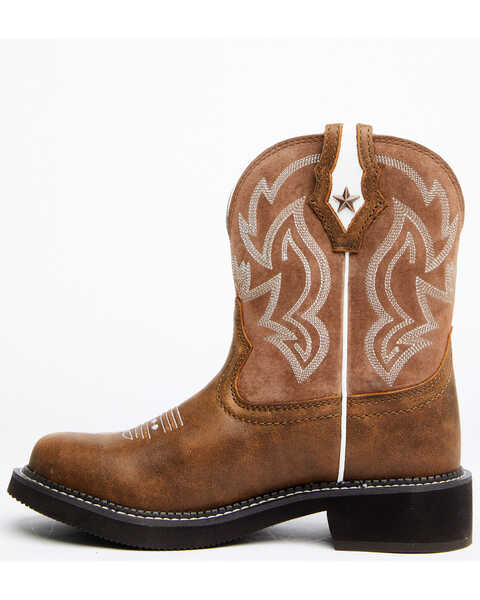 Image #3 - Shyanne Women's Fillies Marigold Western Boots - Round Toe , Brown, hi-res