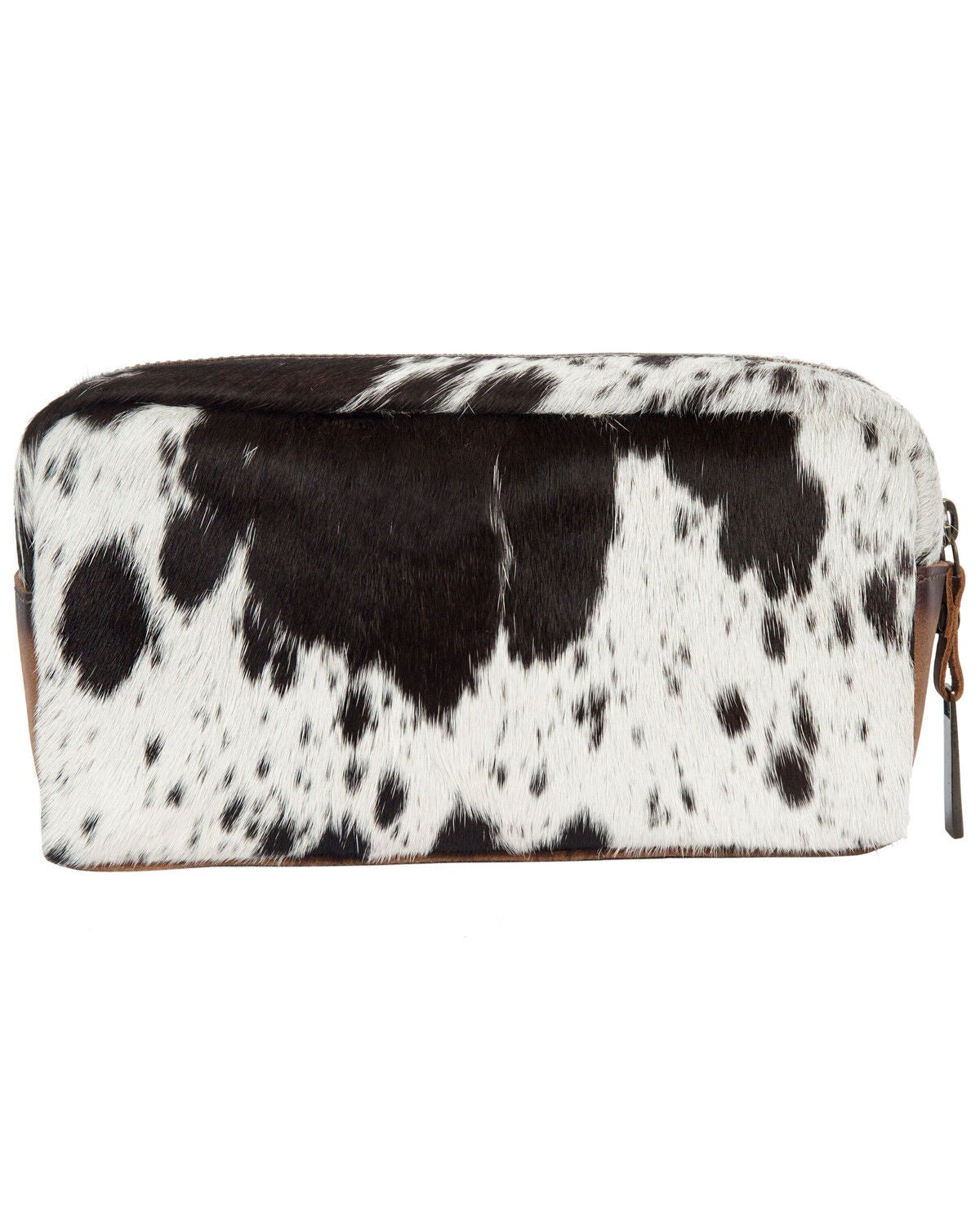 Image #2 - STS Ranchwear Women's Cowhide Bebe Cosmetic Bag, Brown, hi-res