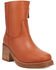 Image #1 - Dingo Women's Roxy Fashion Booties - Round Toe, Brown, hi-res