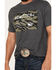Image #3 - Howitzer Men's Camo Trademark T-Shirt, Charcoal, hi-res