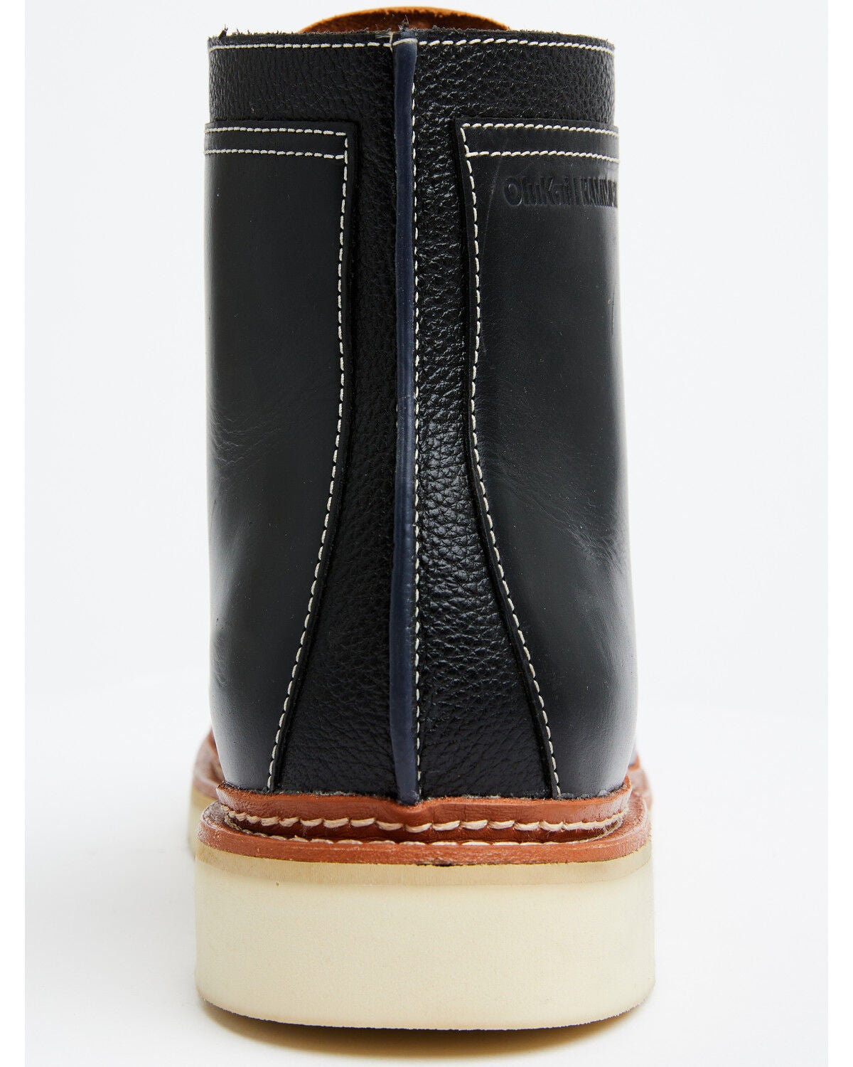 OluKai Men's Pāhi Chukka Work Boots - Soft Toe, Black