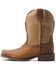 Image #2 - Ariat Women's Bomber Rancher Western Boots - Square Toe, Brown, hi-res