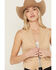 Image #2 - Shyanne Women's Faux Suede Whipstitch Fringe Vest, Khaki, hi-res