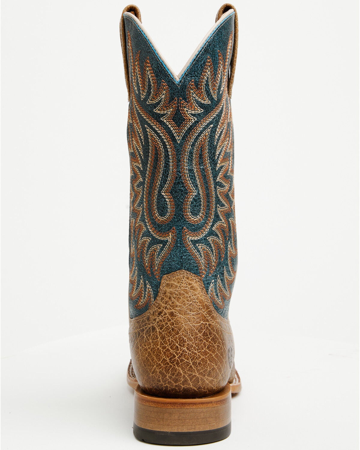 Image #5 - Ariat Men's Gold Point Western Boots - Broad Square Toe, Brown, hi-res