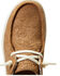 Image #4 - Ariat Women's Floral Emboss Hilo Flx Foam Casual Shoe - Moc Toe, Beige/khaki, hi-res