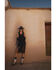 Image #1 - Wonderwest Women's Fringe Hem Mini Dress, Black, hi-res