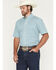 Image #1 - Wrangler Riata Men's Assorted Plaid Print Short Sleeve Button-Down Western Shirt - Big, Multi, hi-res