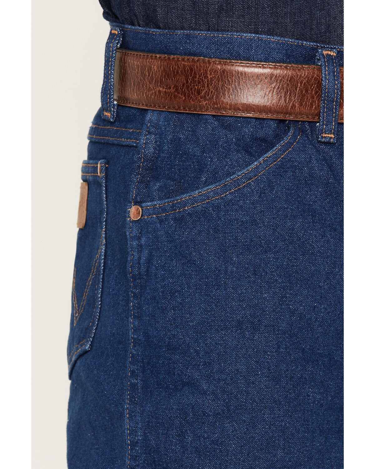 Image #2 - Wrangler 936 Cowboy Cut Slim Fit Prewashed Jeans, Indigo, hi-res
