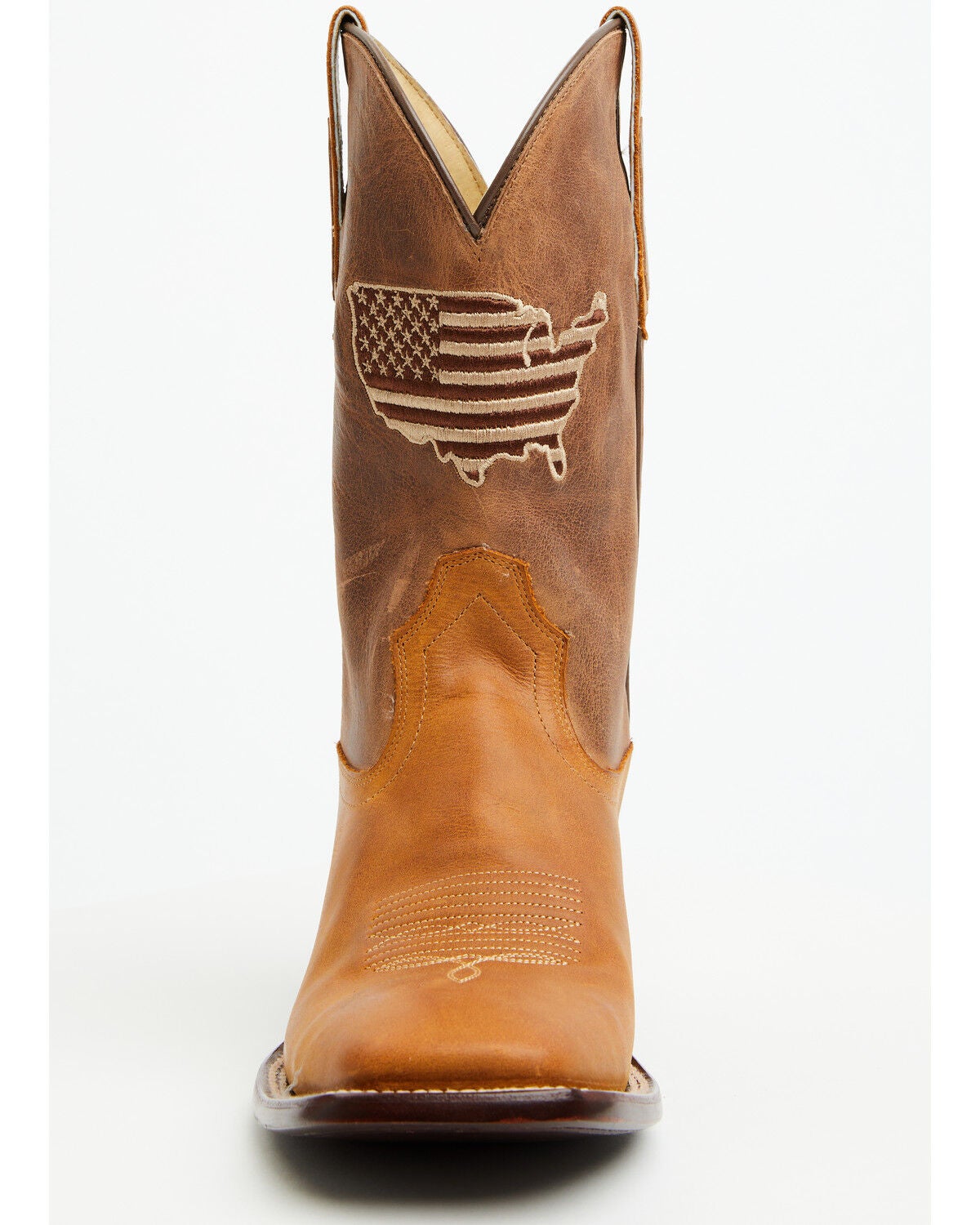 Image #4 - Cody James Men's National Western Boots - Broad Square Toe, Brown, hi-res
