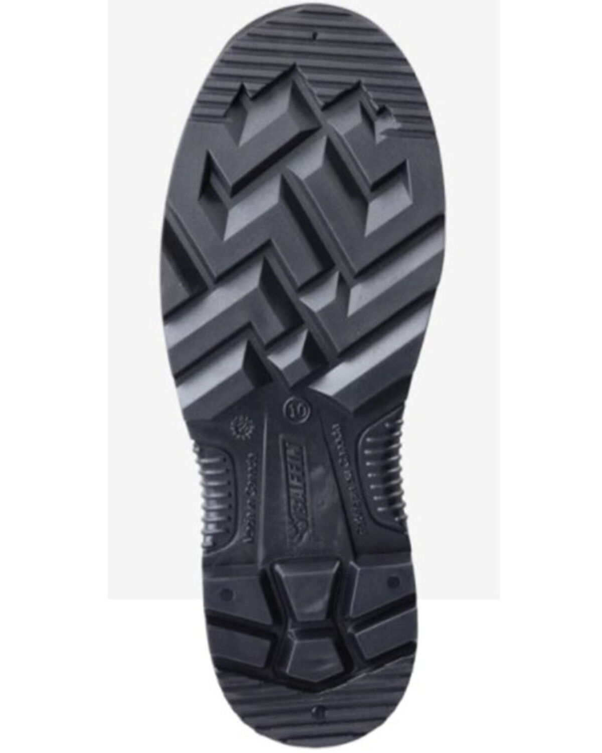 Image #2 - Baffin Men's Blackhawk (PLN) Waterproof Rubber Boots - Soft Toe, Black, hi-res