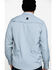 ATG By Wrangler Men's Bering Sea Solid Long Sleeve Western Shirt , Blue, hi-res
