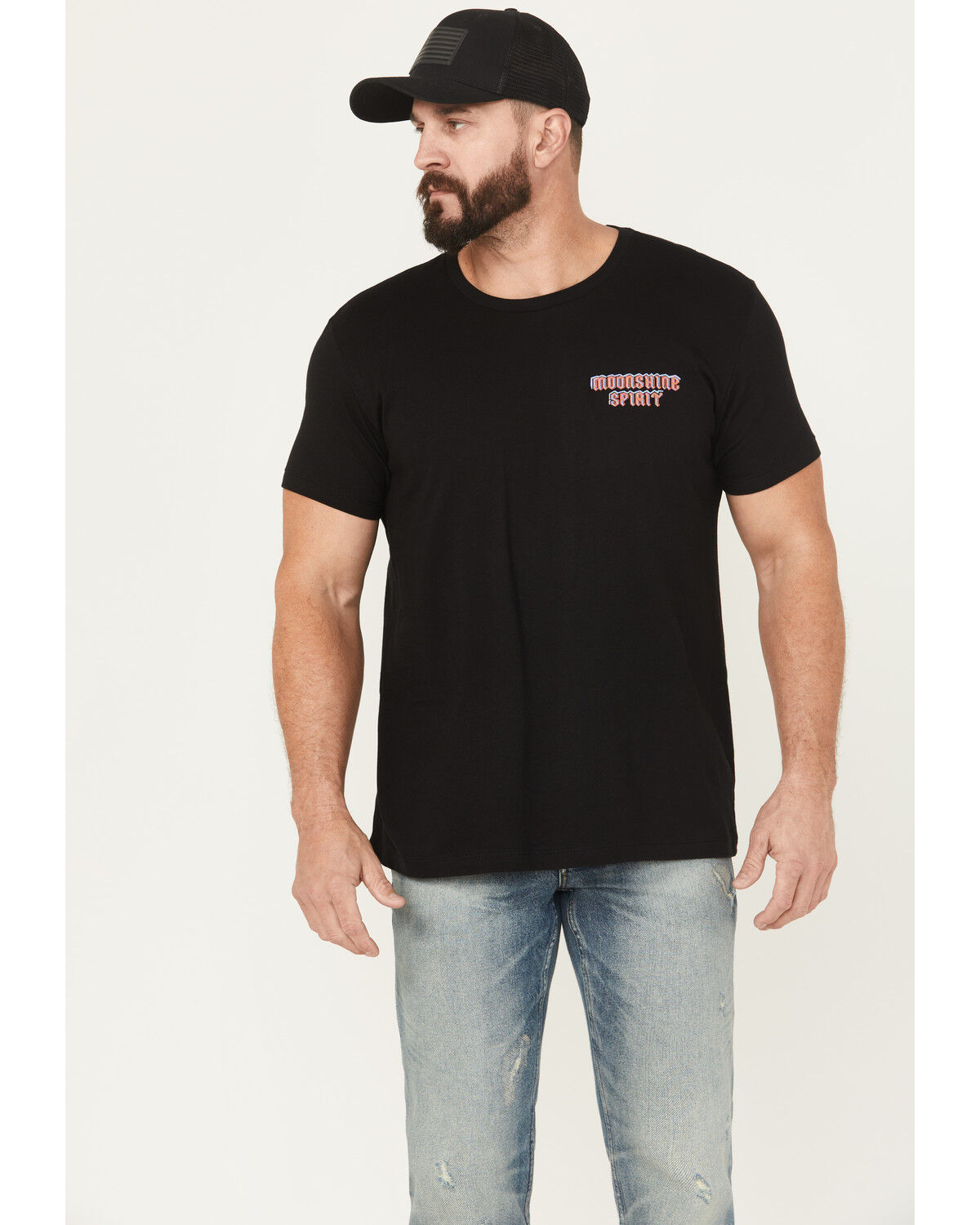 Image #2 - Moonshine Spirit Men's Snake Pit Whiskey Short Sleeve Graphic T-Shirt, Black, hi-res