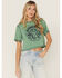Image #1 - Cleo + Wolf Women's Desert Festival Short Sleeve Graphic Tee, Green, hi-res