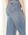 Image #4 - Rolla's Women's Boot Barn Exclusive Brad Medium Wash High Rise Sailor Wide Leg Stretch Denim Jeans, Medium Wash, hi-res