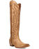 Image #1 - Dan Post Women's Heartland Tall Western Boots - Snip Toe, Tan, hi-res