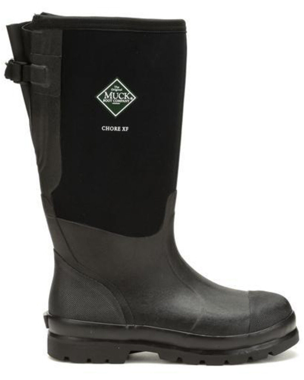 Image #2 - Muck Boots Men's Chore Rubber Boots - Round Toe, Black, hi-res