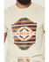 Image #3 - Ariat Men's Zapoteco Geo Print Short Sleeve Graphic T-Shirt, Natural, hi-res