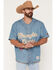 Image #1 - Wrangler X Coors Banquet Men's Baseball Jersey, Blue, hi-res