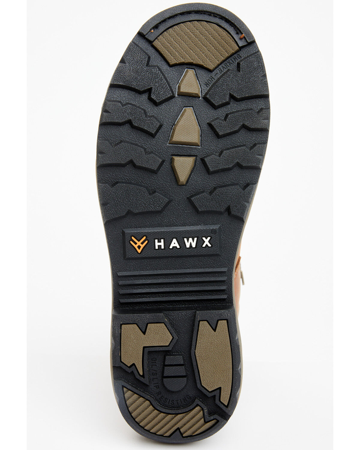 Image #7 - Hawx Men's Crew Chief External Met Guard Work Boots - Composite Toe, Brown, hi-res