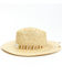 Image #3 - Nikki Beach Women's Tulum Milan Straw Fashion Hat , Natural, hi-res
