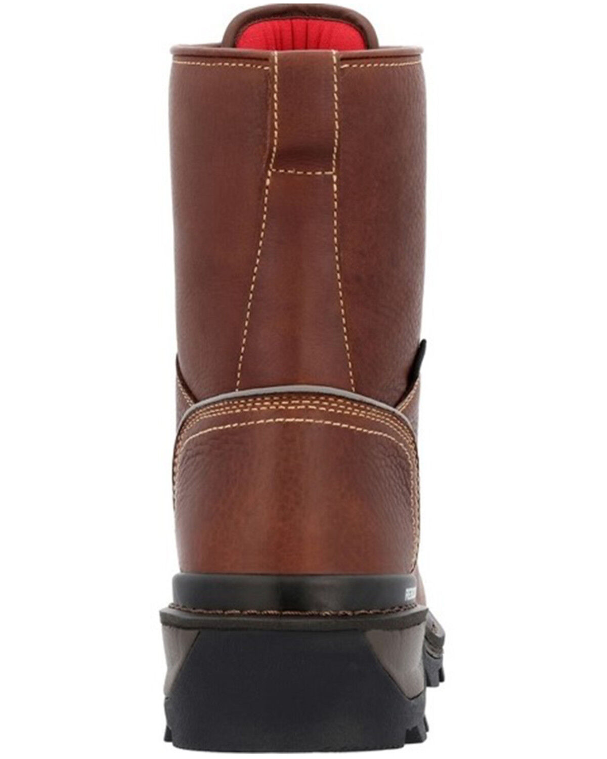 Image #5 - Rocky Men's Rams Horn Waterproof Lace-Up Logger Work Boots - Composite Toe, Brown, hi-res