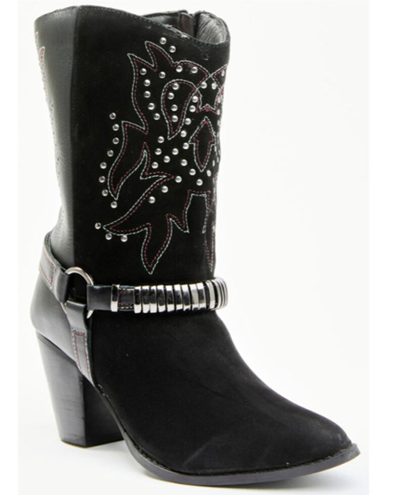 Idyllwind Women's Tough Enough Fashion Booties - Round Toe, Black, hi-res