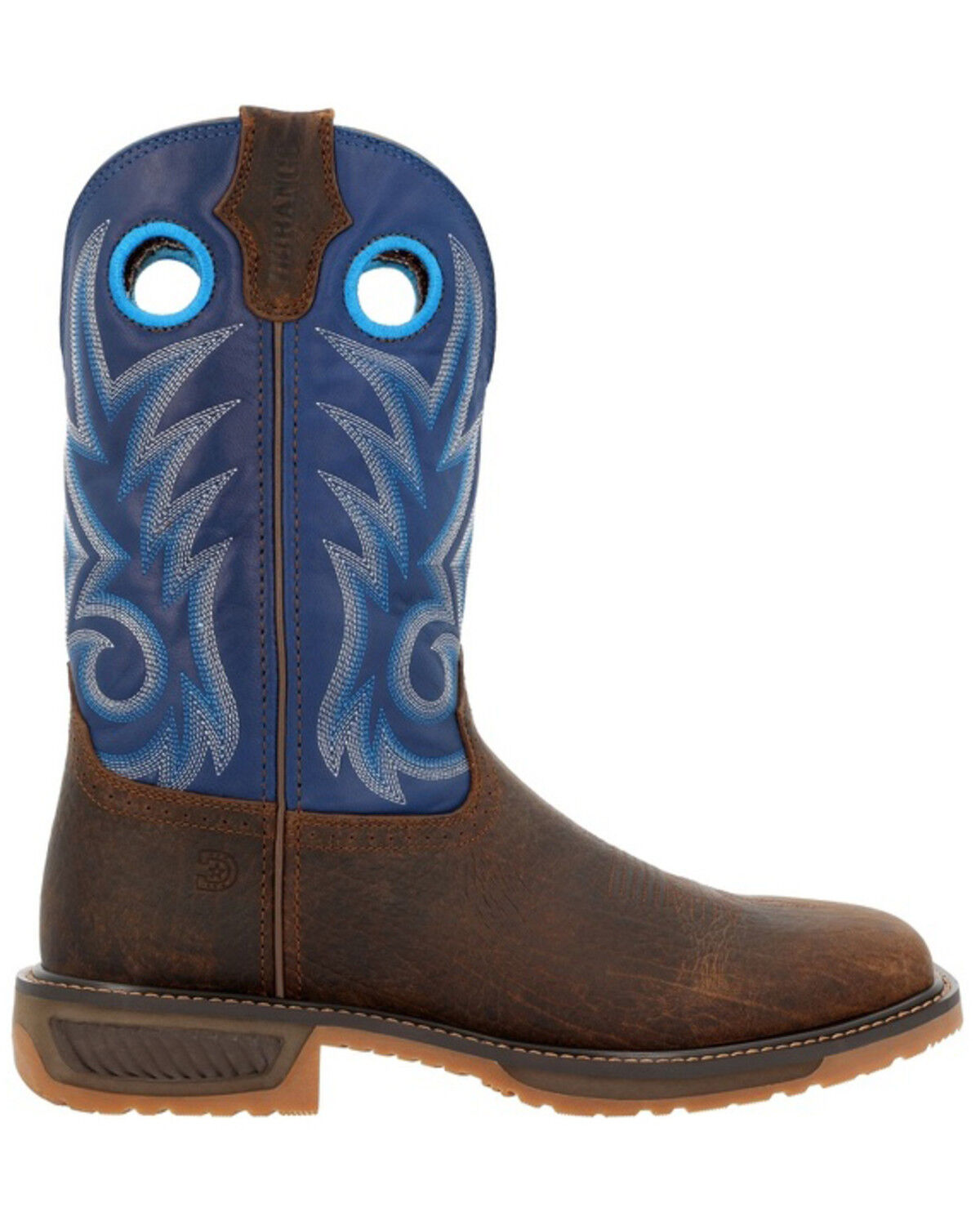 Image #2 - Durango Men's Workhorse Soft Pull On Western Work Boots - Square Toe, , hi-res