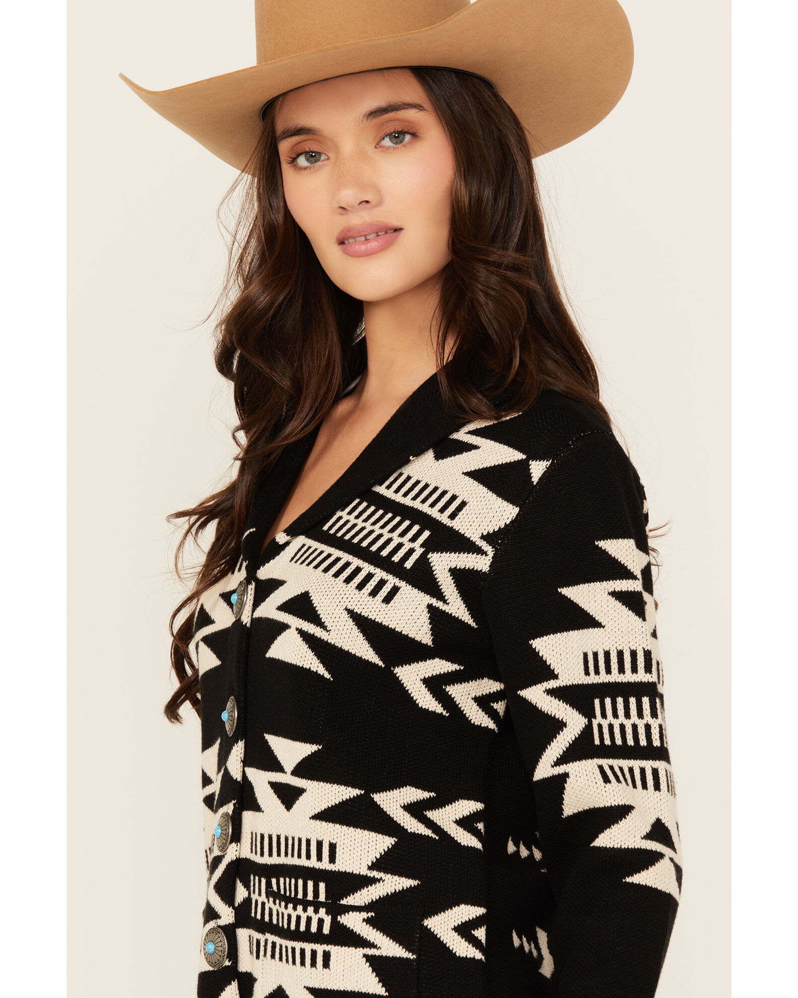 Product Name: Cotton & Rye Women's Southwestern Print Cardigan