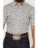 Image #3 - Cody James Men's Flynn Floral Print Short Sleeve Snap Western Shirt, White, hi-res