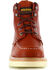 Wolverine Men's Wedge Sole Lace-Up Leather Work Boots - Moc Toe, Rust Copper, hi-res