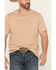 Image #3 - Cinch Men's Solid Logo Short Sleeve T-Shirt, Tan, hi-res